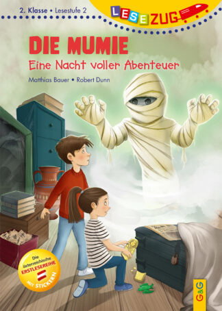 Produktcover des Buches: LESEZUG/2. Klasse – Lesestufe 2: Die Mumie – Eine Nacht voller Abenteuer