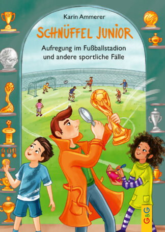 Produktcover des Buches: Schnüffel Junior – Aufregung im Fußballstadion und andere sportliche Fälle