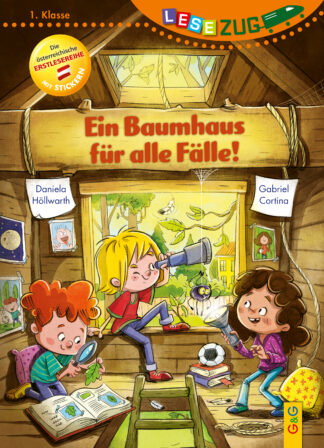 Produktcover des Buches: LESEZUG/1. Klasse: Ein Baumhaus für alle Fälle!