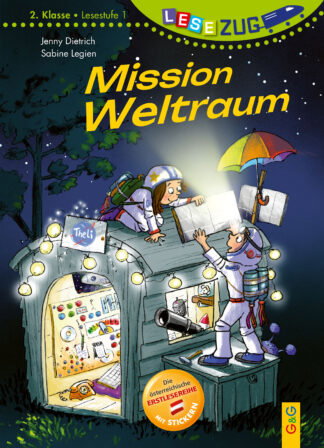Produktcover des Buches: LESEZUG/2. Klasse – LESESTUFE 1: Mission Weltraum