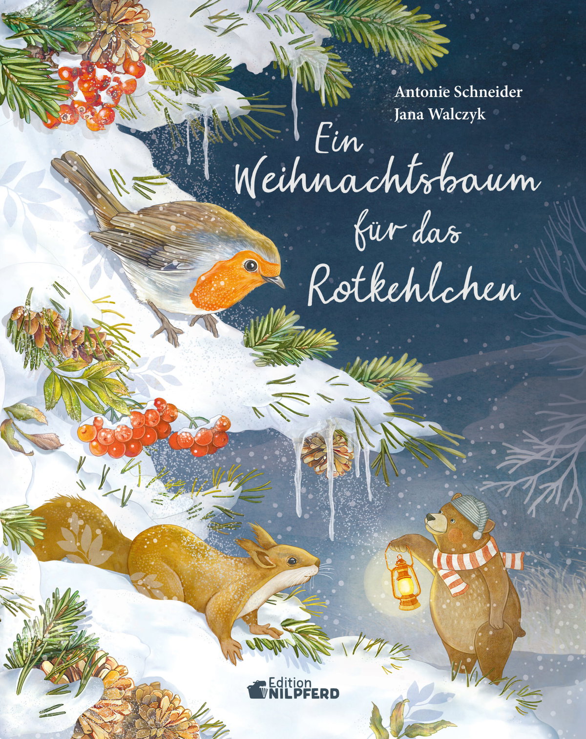 Produktcover des Buches: Ein Weihnachtsbaum für das Rotkehlchen