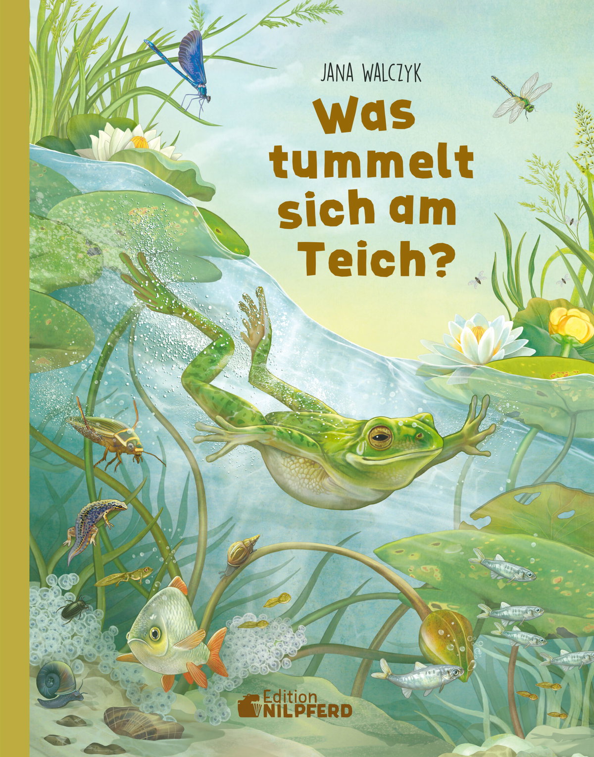 Produktcover des Buches: Was tummelt sich am Teich?