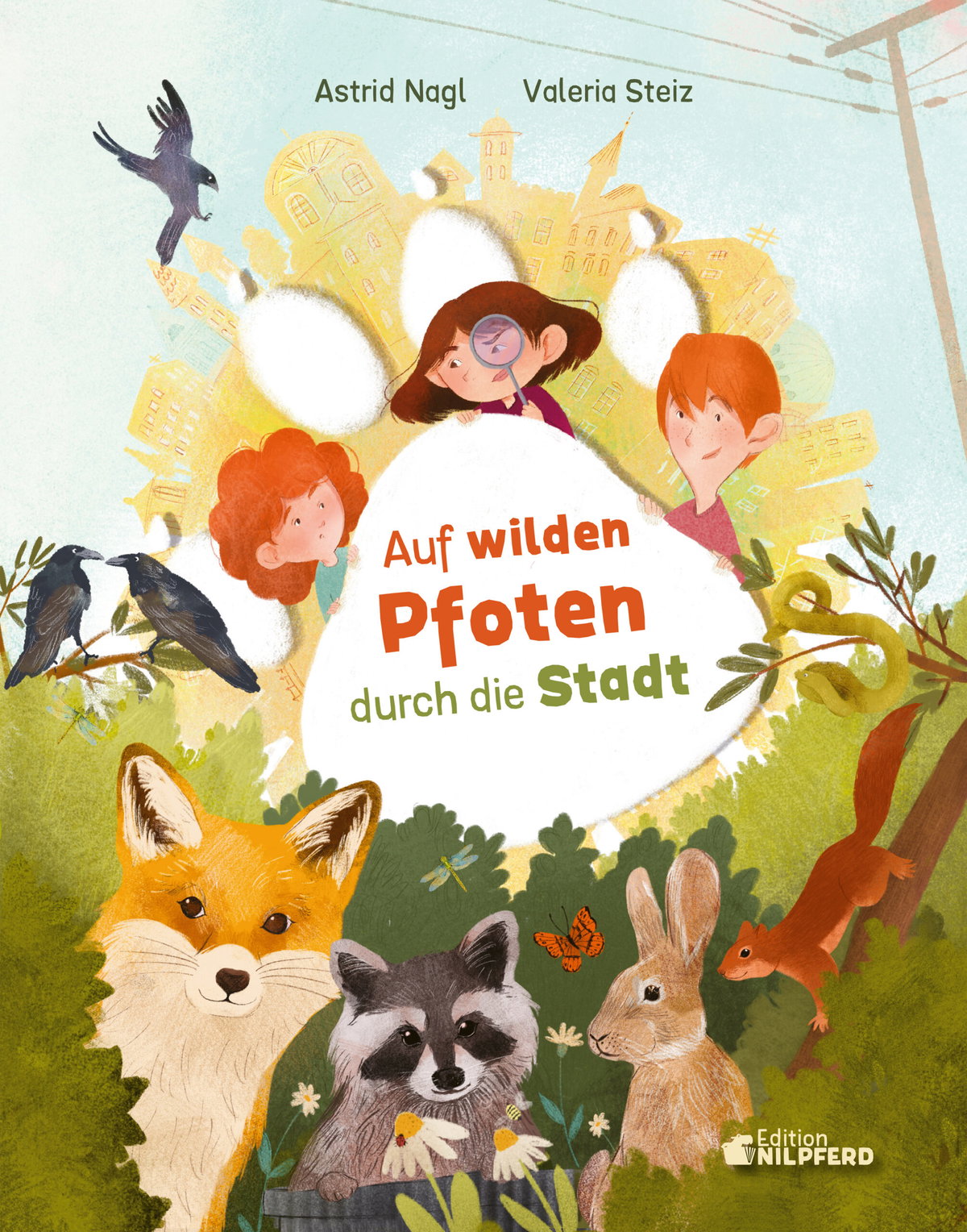 Produktcover des Buches: Auf wilden Pfoten durch die Stadt