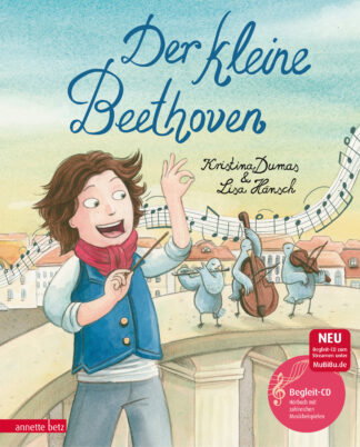 Produktcover des Buches: Der kleine Beethoven (Das musikalische Bilderbuch mit CD und zum Streamen)