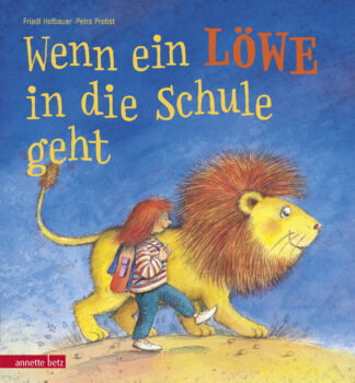 Produktcover des Buches: Wenn ein Löwe in die Schule geht . Ein Mini-Bilderbuch für die Schultüte