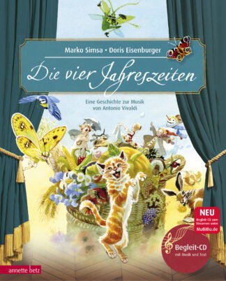 Produktcover des Buches: Die vier Jahreszeiten (Das musikalische Bilderbuch mit CD und zum Streamen)