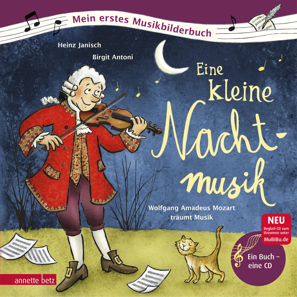 Produktcover des Buches: Eine kleine Nachtmusik (Mein erstes Musikbilderbuch mit CD und zum Streamen