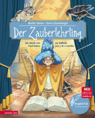 Produktcover des Buches: Der Zauberlehrling (Das musikalische Bilderbuch mit CD und zum Streamen)
