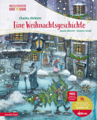 Produktcover des Buches: Eine Weihnachtsgeschichte (Weltliteratur und Musik mit CD und zum Streamen