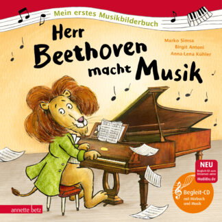 Produktcover des Buches: Herr Beethoven macht Musik (Mein erstes Musikbilderbuch mit CD und zum Streamen