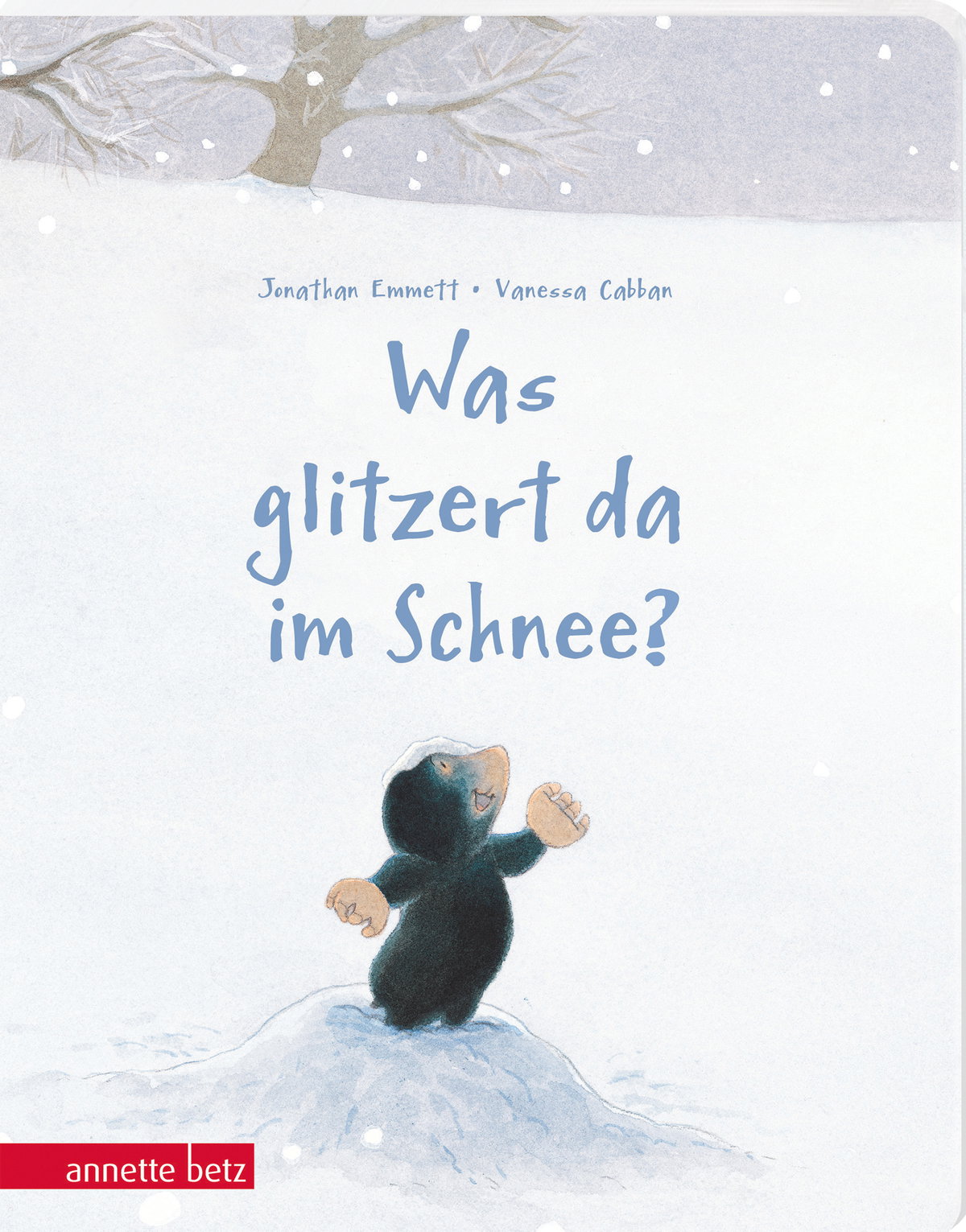 Produktcover des Buches: Was glitzert da im Schnee? - Ein buntes Pappbilderbuch über die Kunst
