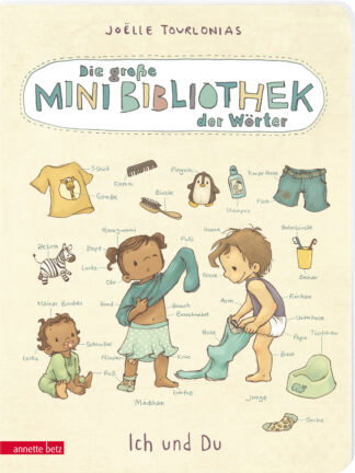 Produktcover des Buches: Die große Mini-Bibliothek der Wörter - Ich und Du (Die Mini-Bibliothek der Wörter