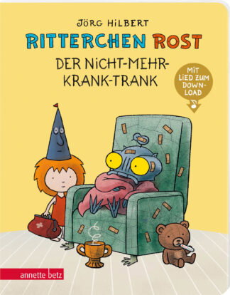 Produktcover des Buches: Ritterchen Rost - Der Nicht-mehr-krank-Trank: Pappbilderbuch (Ritterchen Rost)