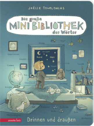 Produktcover des Buches: Die große Mini-Bibliothek der Wörter - Drinnen und draußen (Die Mini-Bibliothek der Wörter
