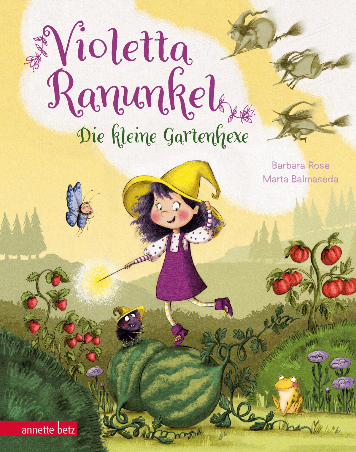 Produktcover des Buches: Violetta Ranunkel - Die kleine Gartenhexe