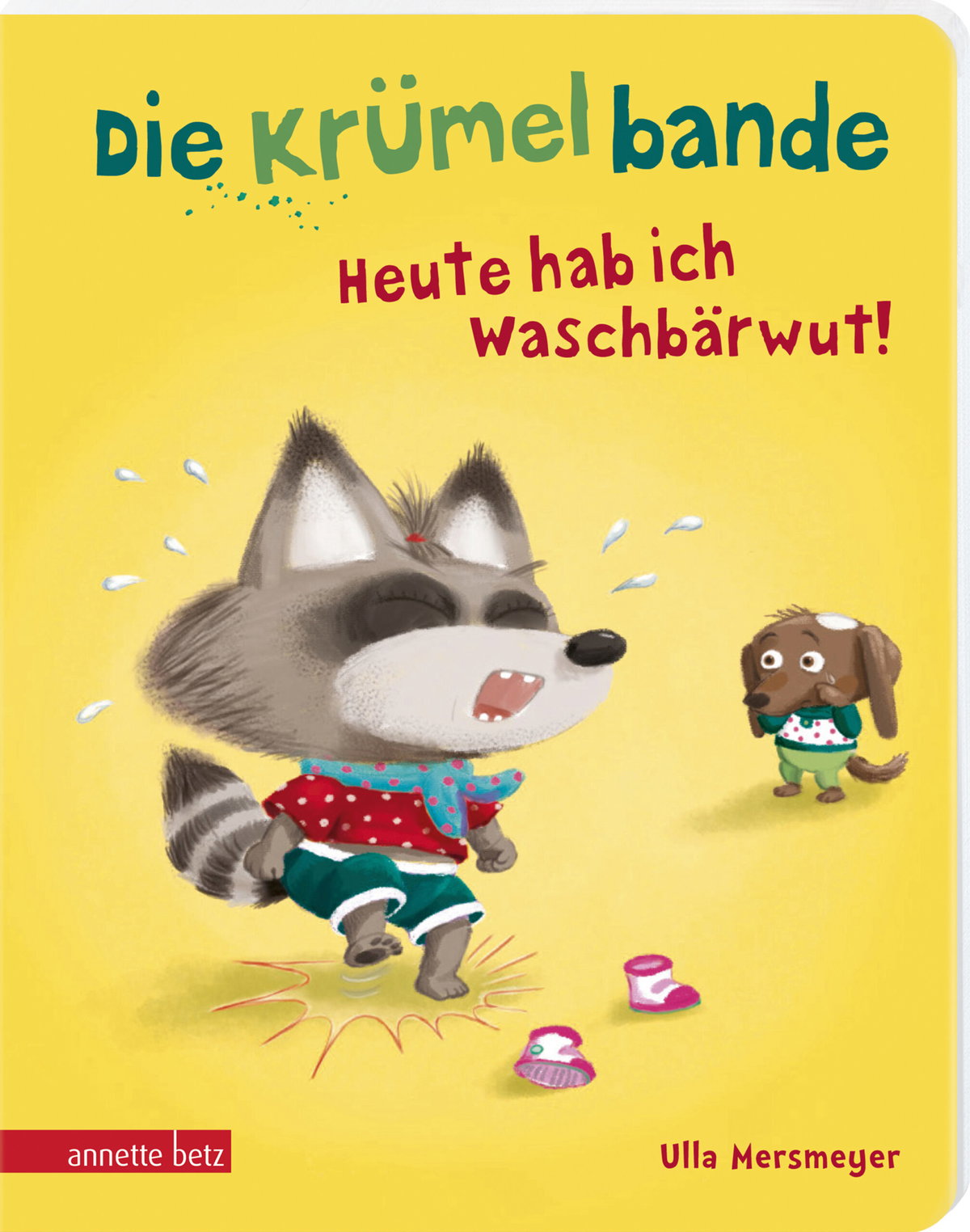 Produktcover des Buches: Die Krümelbande - Heute hab ich Waschbärwut!