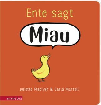 Produktcover des Buches: Ente sagt Miau