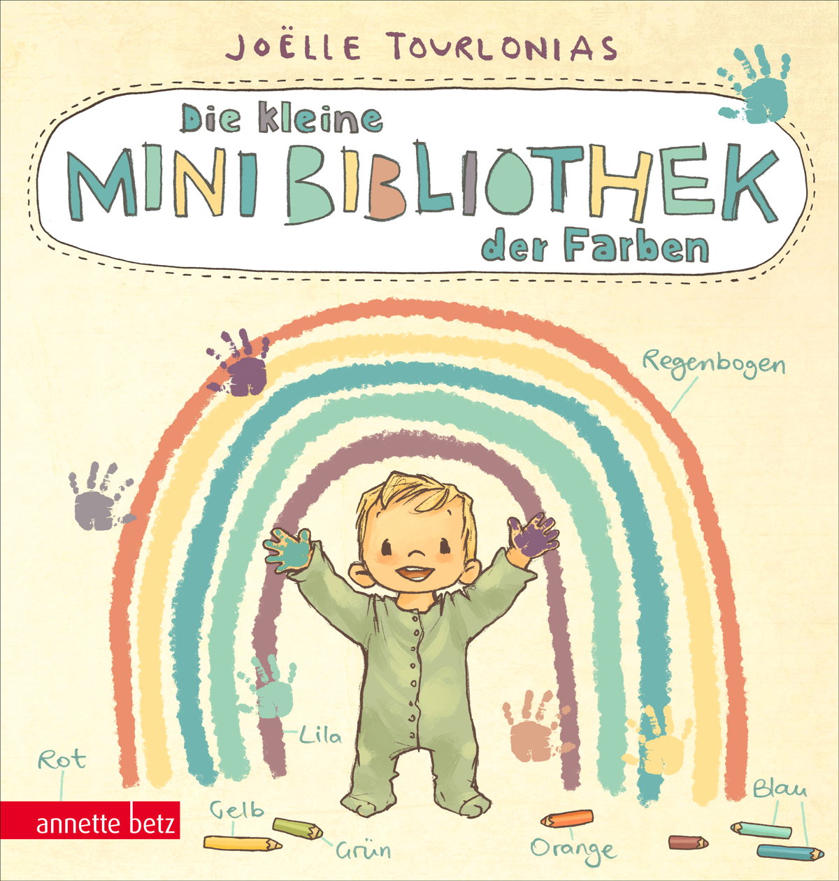 Produktcover des Buches: Die kleine Mini-Bibliothek der Farben - Ein Pappbilderbuch Farben-Lernen (Die Mini-Bibliothek der Wörter)