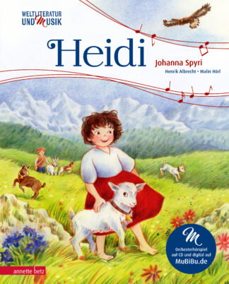 Produktcover des Buches: Heidi (Weltliteratur und Musik mit CD und zum Streamen