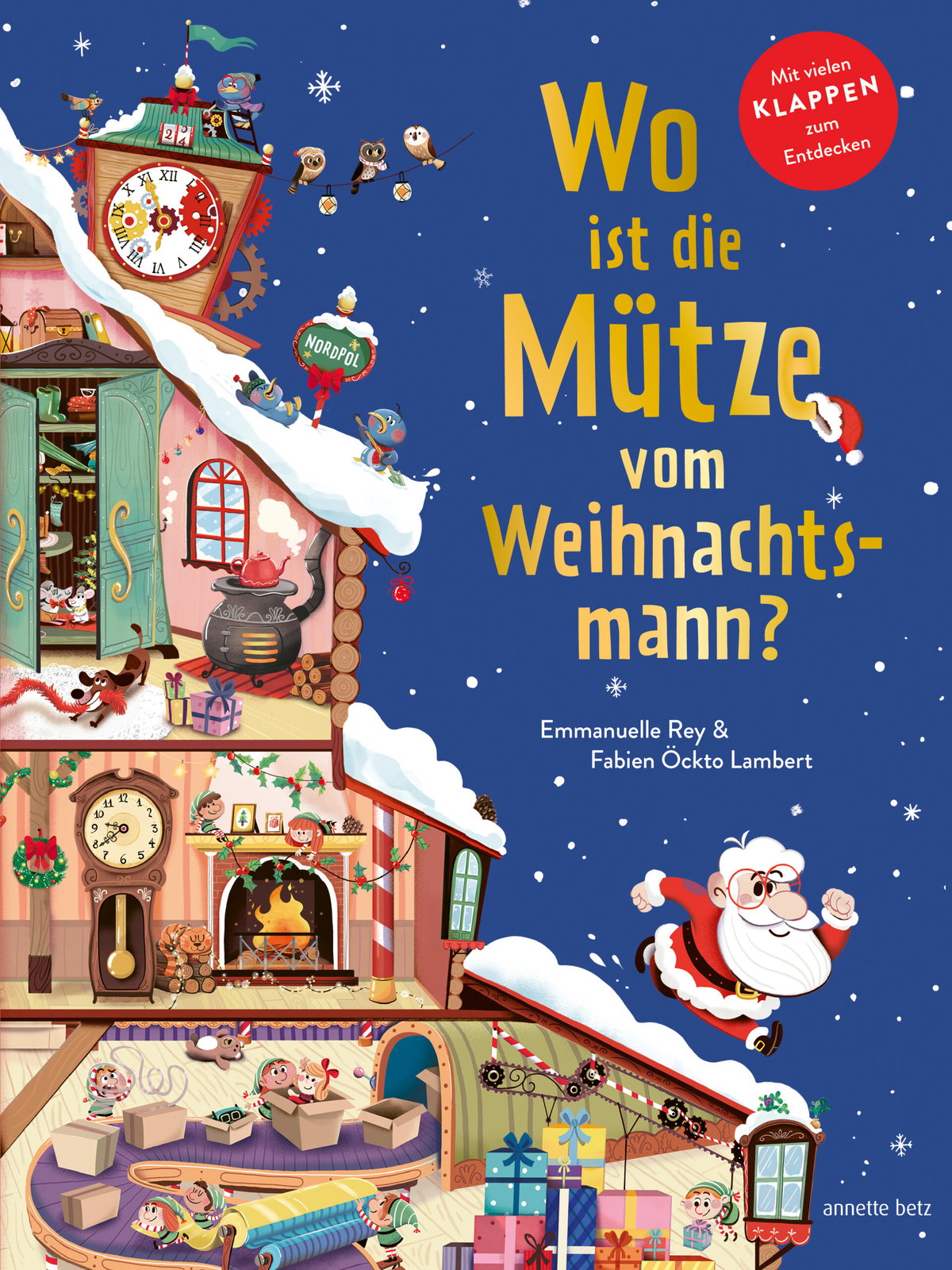 Produktcover des Buches: Wo ist die Mütze vom Weihnachtsmann?