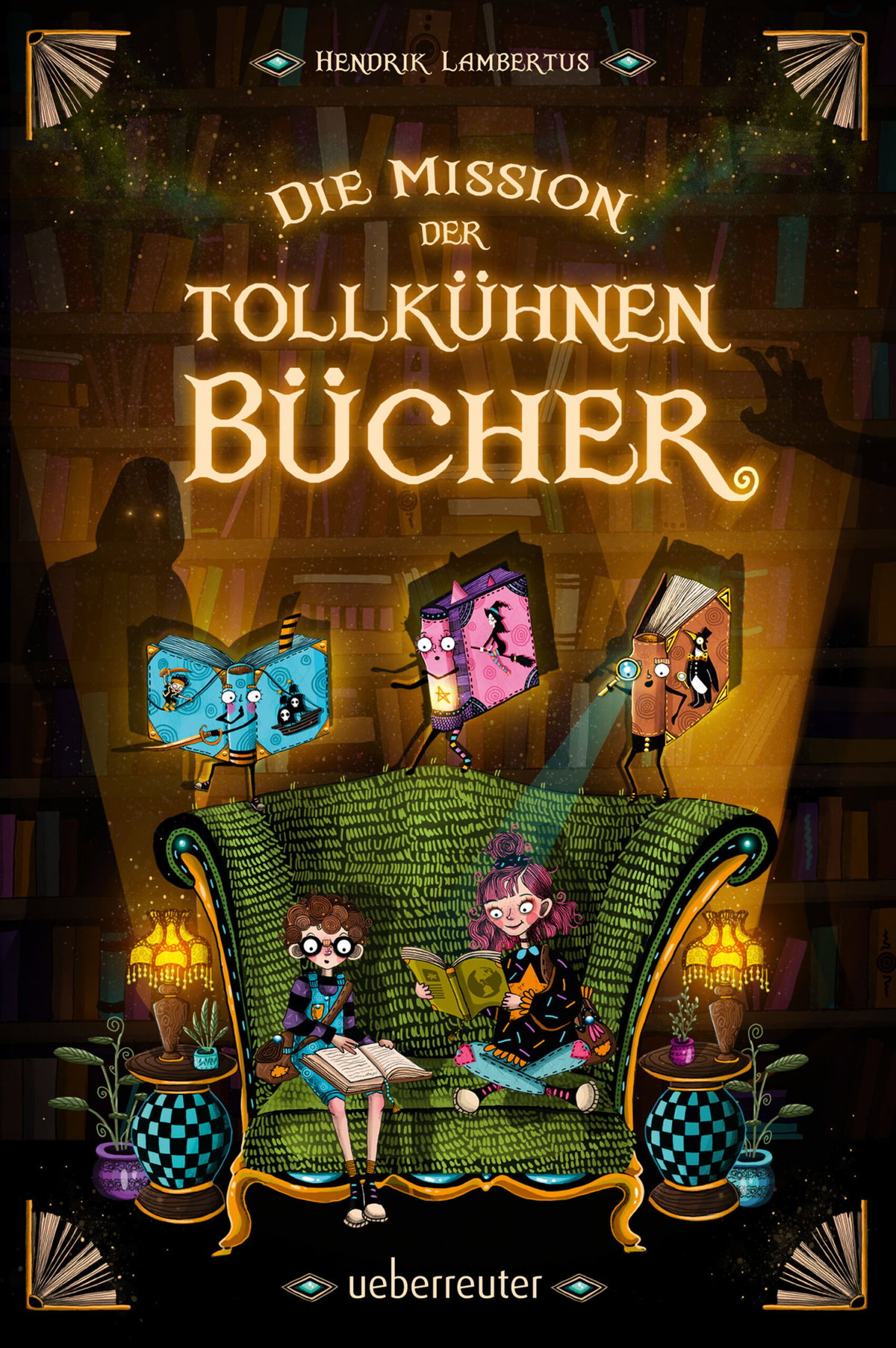 Produktcover des Buches: Die Mission der tollkühnen Bücher (Die Mission der tollkühnen Bücher
