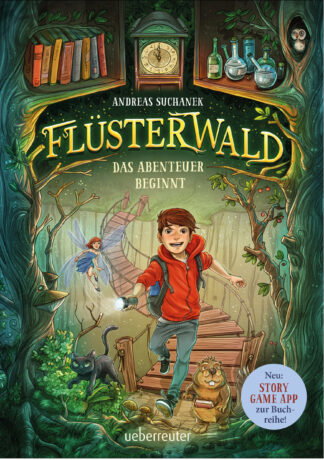 Produktcover des Buches: Flüsterwald - Das Abenteuer beginnt (Flüsterwald