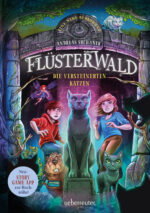 Produktcover des Buches: Flüsterwald - Eine neue Bedrohung. Die versteinerten Katzen. (Flüsterwald