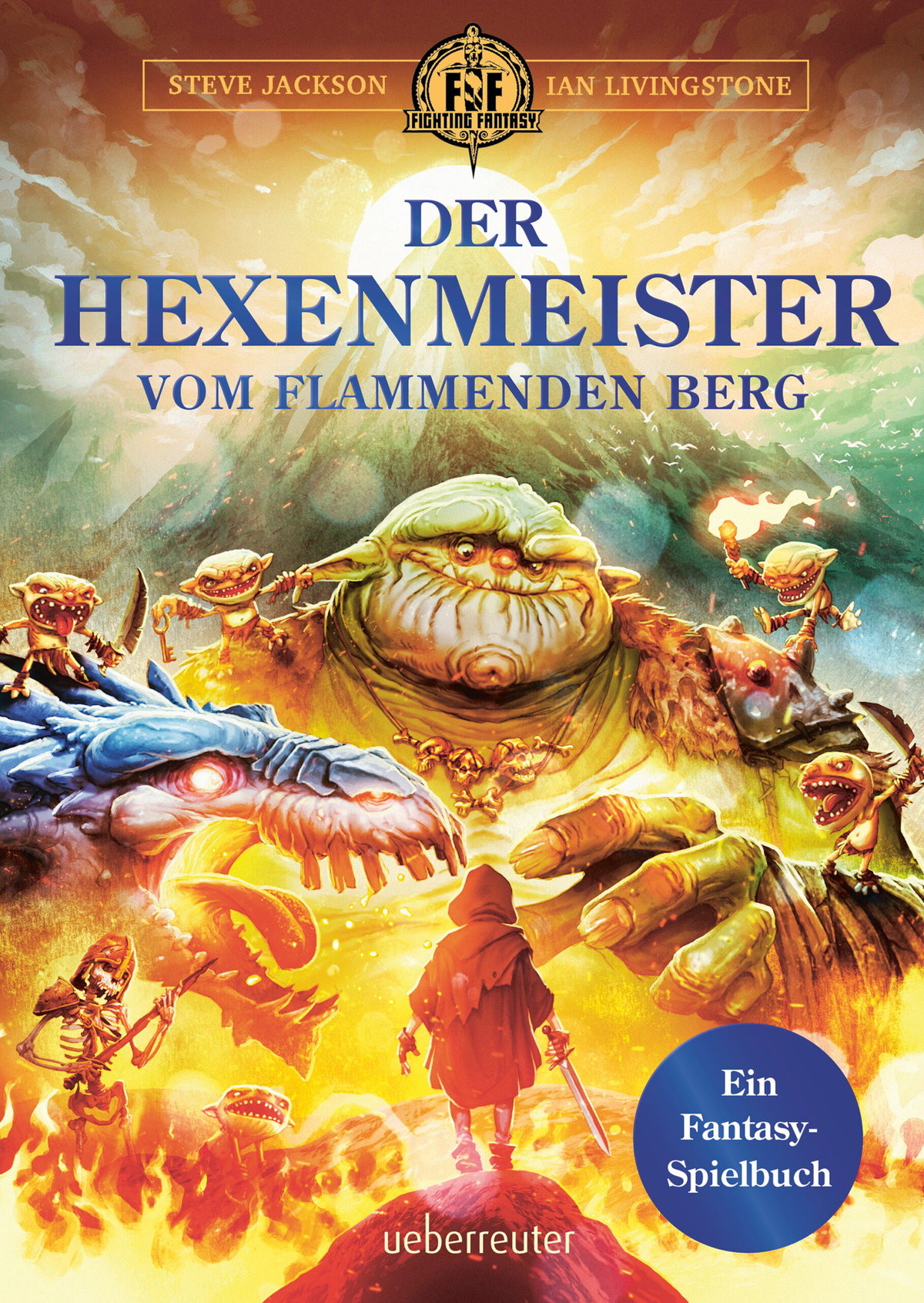Produktcover des Buches: Der Hexenmeister vom flammenden Berg
