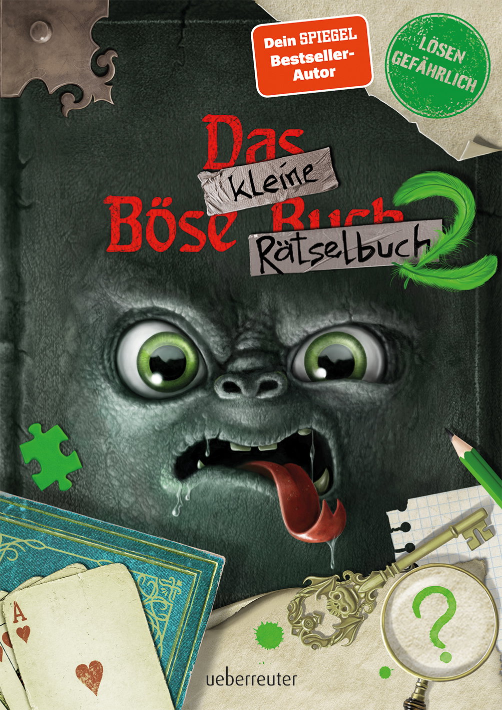 Produktcover des Buches: Das kleine Böse Rätselbuch 2 (Das kleine Böse Buch)