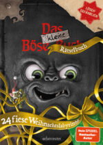 Produktcover des Buches: Das kleine Böse Rätselbuch - 24 fiese Weihnachtslabyrinthe (Das kleine Böse Buch)