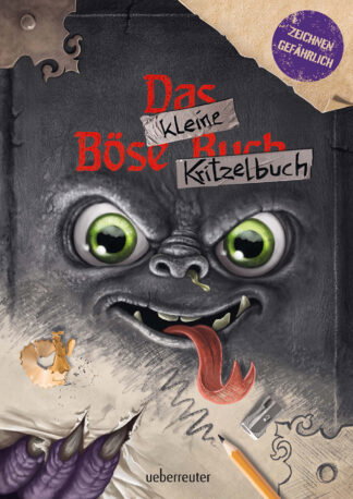 Produktcover des Buches: Das kleine Böse Kritzelbuch - Eine spannende Geschichte mit Monster-Zeichentipps für alle Fans der "Mein Spiegel-Bestseller-Reihe" (Das kleine Böse Buch)